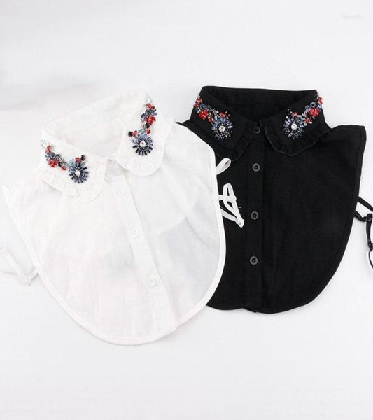 bow ties 2022 women cardigan button sweater shirt fake collar rhinestone peter pan bead false detachable chiffon lapel blouse 7006686, Black;gray
bow ties 2022 women cardigan button sweater shirt fake collar rhinestone peter pan bead false detachable chiffon lapel blouse 7006686, Black;gray