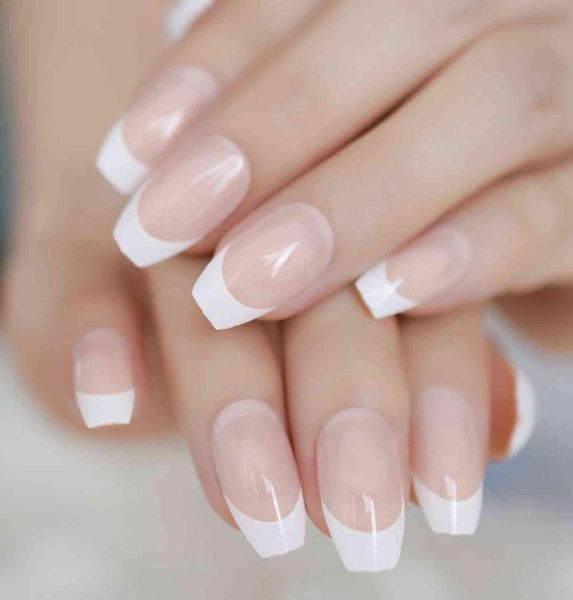 white smile line natural french ballerina coffin false nails shiny uv gel medium press on fingernails 24 ct9561838, Red;gold
white smile line natural french ballerina coffin false nails shiny uv gel medium press on fingernails 24 ct9561838, Red;gold