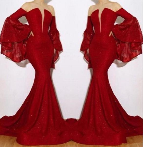 new red sequins mermaid long evening dresses flare long sleeves ruched sweep train formal party prom dresses3885406, Black;red
new red sequins mermaid long evening dresses flare long sleeves ruched sweep train formal party prom dresses3885406, Black;red