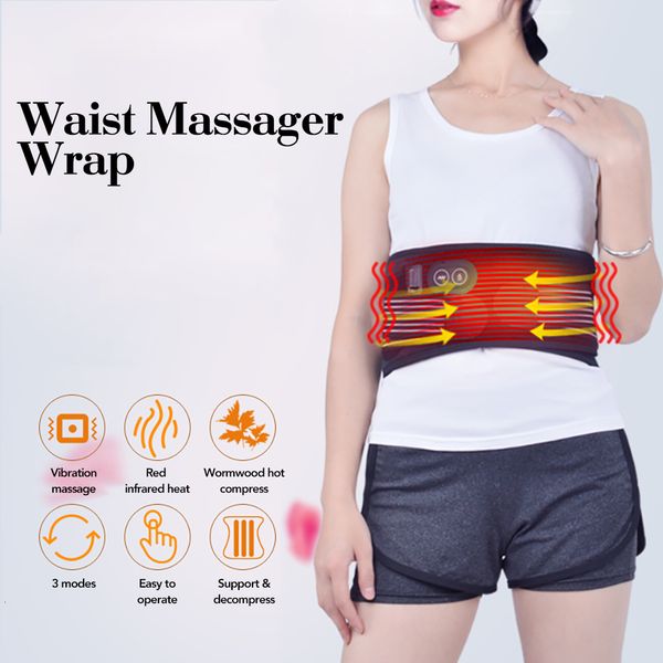 back massager electrict heating massage belt lumbar waist support vibration physiotherapy spine protect pain relief health care 230629
back massager electrict heating massage belt lumbar waist support vibration physiotherapy spine protect pain relief health care 230629