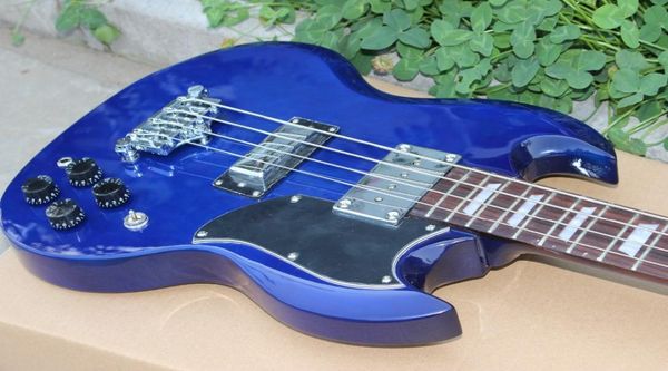 custom double cutaway 4 strings blue sg electric bass guitar chrome hardware triangle mop trapeziod fingerboard inlay awesome chin5718271
custom double cutaway 4 strings blue sg electric bass guitar chrome hardware triangle mop trapeziod fingerboard inlay awesome chin5718271