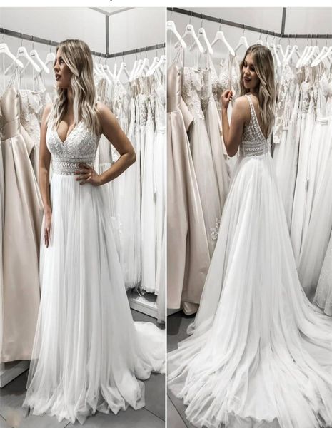 beach wedding dress vneck vintage crochet cotton laceboho backless sweep train charming for brides gowns robe de mariee8664804, White
beach wedding dress vneck vintage crochet cotton laceboho backless sweep train charming for brides gowns robe de mariee8664804, White