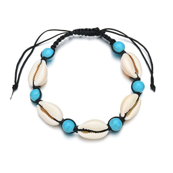 handmade sea shell bracelets for women men beach seashell rope braided adjustable bangle, Golden;silver
handmade sea shell bracelets for women men beach seashell rope braided adjustable bangle, Golden;silver