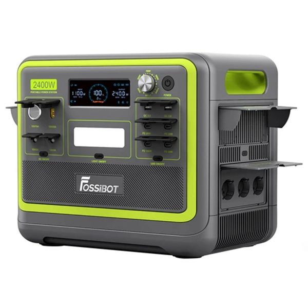 fossibot f2400 portable power station, 2048wh lifepo4 battery 2400w output solar generator, 3xac rv car usb type-c qc3.0 pd dc5521 pure sine
fossibot f2400 portable power station, 2048wh lifepo4 battery 2400w output solar generator, 3xac rv car usb type-c qc3.0 pd dc5521 pure sine