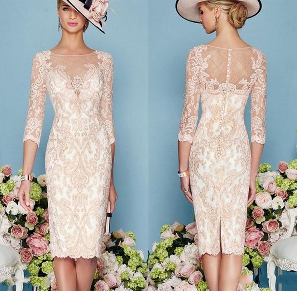 2020 lace mother of the bride dresses formal 34 sleeve knee length sheer neck applique mother groom dresses lace guest dress dh629230895, Black;red
2020 lace mother of the bride dresses formal 34 sleeve knee length sheer neck applique mother groom dresses lace guest dress dh629230895, Black;red