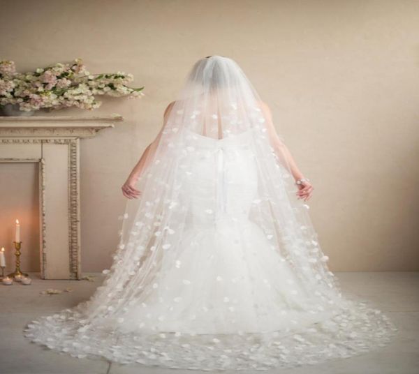 3dfloral appliques one layer bridal veils chapel length veil wedding veils tulle white or ivory veils for bridal 25m long veil9532006, Black
3dfloral appliques one layer bridal veils chapel length veil wedding veils tulle white or ivory veils for bridal 25m long veil9532006, Black