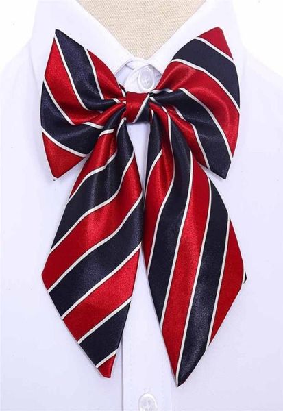 1pc women girls silk bow ties striped stewardess butterfly bowties cravat vintage neck wear accessories3677266, Black;gray
1pc women girls silk bow ties striped stewardess butterfly bowties cravat vintage neck wear accessories3677266, Black;gray