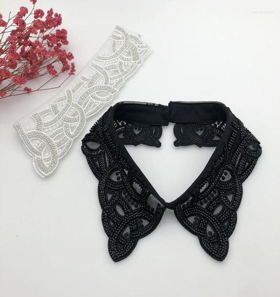 bow ties 2022 women party blouse fake collar handmade beading shirt detachable blackwhite female necklace false collars4310486, Black;gray
bow ties 2022 women party blouse fake collar handmade beading shirt detachable blackwhite female necklace false collars4310486, Black;gray