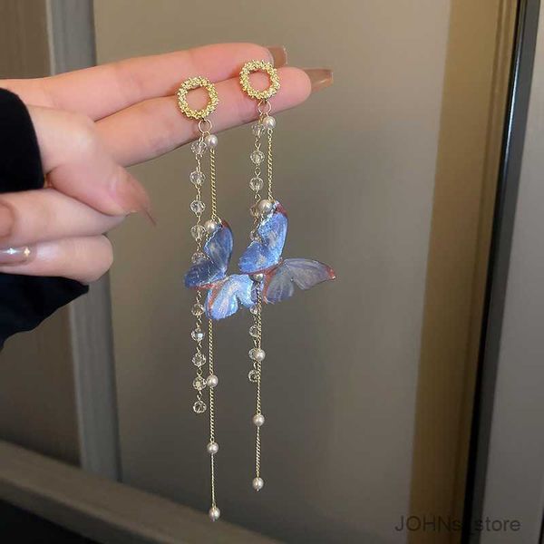 stud pearl crystal butterfly french design super fairy earrings for women fashion earring birthday party jewelry gifts r230630, Golden;silver
stud pearl crystal butterfly french design super fairy earrings for women fashion earring birthday party jewelry gifts r230630, Golden;silver