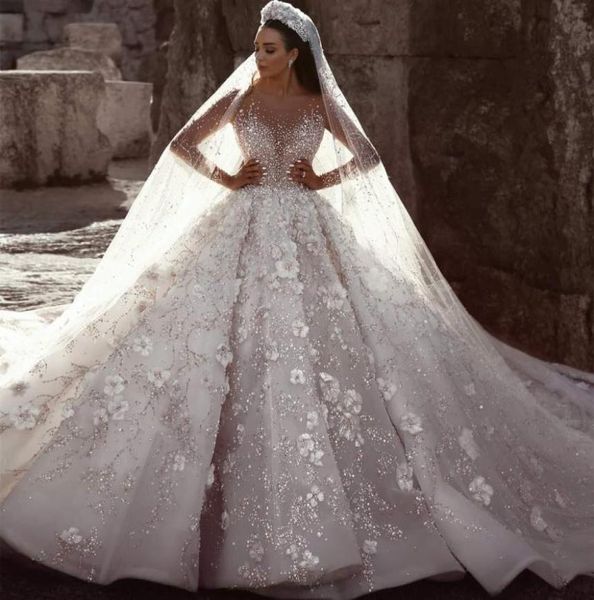 luxurious long sleeve wedding dresses vestidos de noiva ball gown flowers crystal beading plus size wedding dress bridal gown robe8740724, White
luxurious long sleeve wedding dresses vestidos de noiva ball gown flowers crystal beading plus size wedding dress bridal gown robe8740724, White