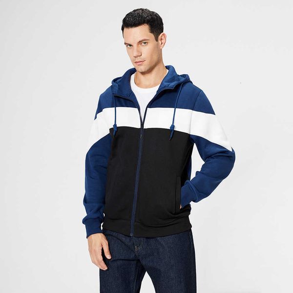 autumn and winter new men's cardigan contrast sweater american fashion coat, Black
autumn and winter new men's cardigan contrast sweater american fashion coat, Black