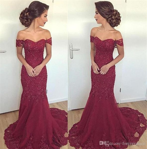 2019 burgundy long prom dress mermaid off shoulder applique formal holidays wear graduation evening party gown custom made plus si8608367, Black
2019 burgundy long prom dress mermaid off shoulder applique formal holidays wear graduation evening party gown custom made plus si8608367, Black