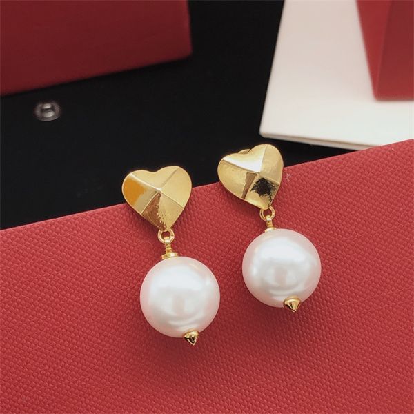 designer stud earring v logo charm pearl earring women luxury metal earring jeweler woman gifts fashion hoop jewelry anj12, Golden;silver
designer stud earring v logo charm pearl earring women luxury metal earring jeweler woman gifts fashion hoop jewelry anj12, Golden;silver