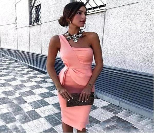one shoulder short cocktail party dresses sheath plus size homecoming dresses peplum knee length simple prom gowns for 7055405, Black
one shoulder short cocktail party dresses sheath plus size homecoming dresses peplum knee length simple prom gowns for 7055405, Black