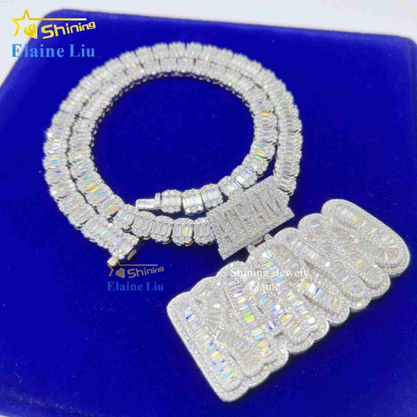 wholesale price luxury vvs moissanite diamond hip hop fine jewelry iced out 925 sterling silver custom letter pendant
wholesale price luxury vvs moissanite diamond hip hop fine jewelry iced out 925 sterling silver custom letter pendant