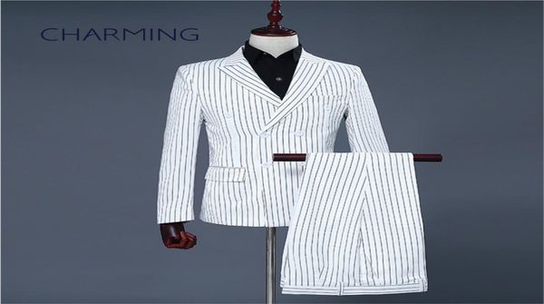 mens pinstripe suit white striped fabric suitable for wedding host singer mens suit men039s 2 piece suits jacket pants3287251, Black;gray
mens pinstripe suit white striped fabric suitable for wedding host singer mens suit men039s 2 piece suits jacket pants3287251, Black;gray