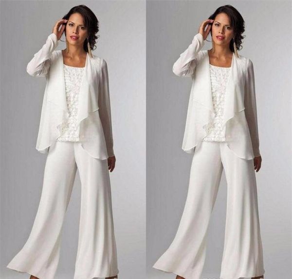elegant chiffon mother of the bride dresses there pieces long sleeve jackets lace pant suits for women mother groom plus size gown5867714, Black;red
elegant chiffon mother of the bride dresses there pieces long sleeve jackets lace pant suits for women mother groom plus size gown5867714, Black;red