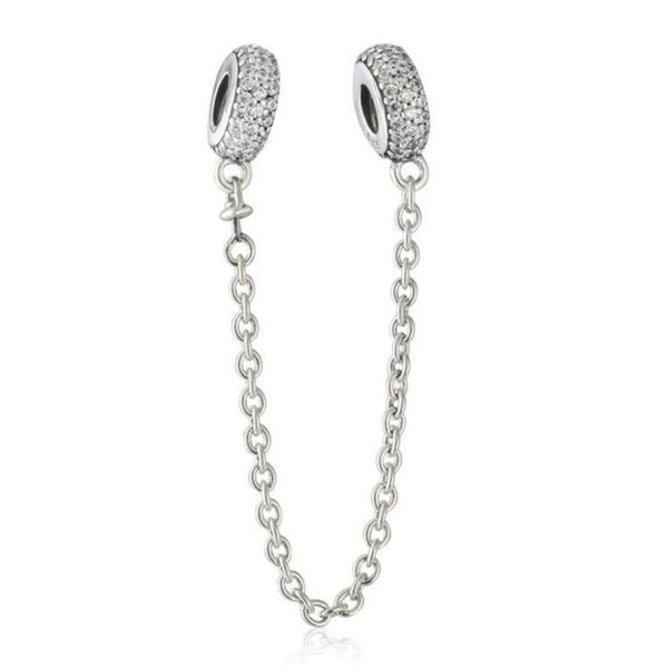 authentic 925 sterling silver sparkling crystal pave inspiration safety chain beads for diy brand bracelets jewelry accessories2021004, Black
authentic 925 sterling silver sparkling crystal pave inspiration safety chain beads for diy brand bracelets jewelry accessories2021004, Black