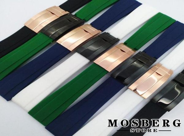 watch bands strap 20mm black white green blue color rubber stainless steel buckle watches accessories parts3641937, Black;brown
watch bands strap 20mm black white green blue color rubber stainless steel buckle watches accessories parts3641937, Black;brown