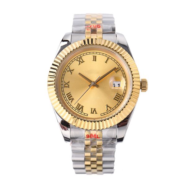 designer watch man 3235 advanced movement automatic mechanical watches 41mm stainless steel luminous waterproof women watch couples es, Slivery;golden
designer watch man 3235 advanced movement automatic mechanical watches 41mm stainless steel luminous waterproof women watch couples es, Slivery;golden