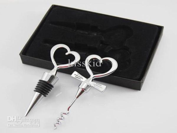 10 pcs heartshaped wine bottle opener and ser wedding favors wine favor set gift new7783779, Black
10 pcs heartshaped wine bottle opener and ser wedding favors wine favor set gift new7783779, Black