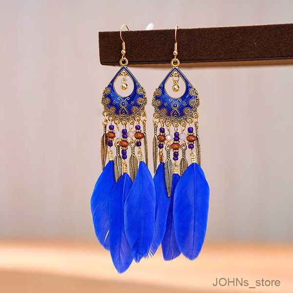 stud ethnic long feather dangle earrings for women vacation party jewelry beach chain drop earrings r230630, Golden;silver
stud ethnic long feather dangle earrings for women vacation party jewelry beach chain drop earrings r230630, Golden;silver