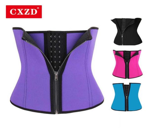 cxzd women trainer corset zipper hook shapewear double control body shaper tummy fat burning waist cincher3042217
cxzd women trainer corset zipper hook shapewear double control body shaper tummy fat burning waist cincher3042217