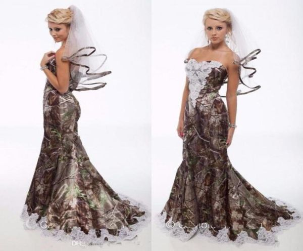 custom made camo wedding dresses mermaid lace appliques open back modest camouflage bridal gowns plus size vestido de novia4165277, White
custom made camo wedding dresses mermaid lace appliques open back modest camouflage bridal gowns plus size vestido de novia4165277, White