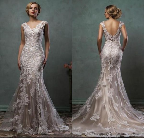 vintage designer full lace wedding dress appliques mermaid bridal gowns 2021 vneck chapel train plus size bridal lady party gowns9096411, White
vintage designer full lace wedding dress appliques mermaid bridal gowns 2021 vneck chapel train plus size bridal lady party gowns9096411, White
