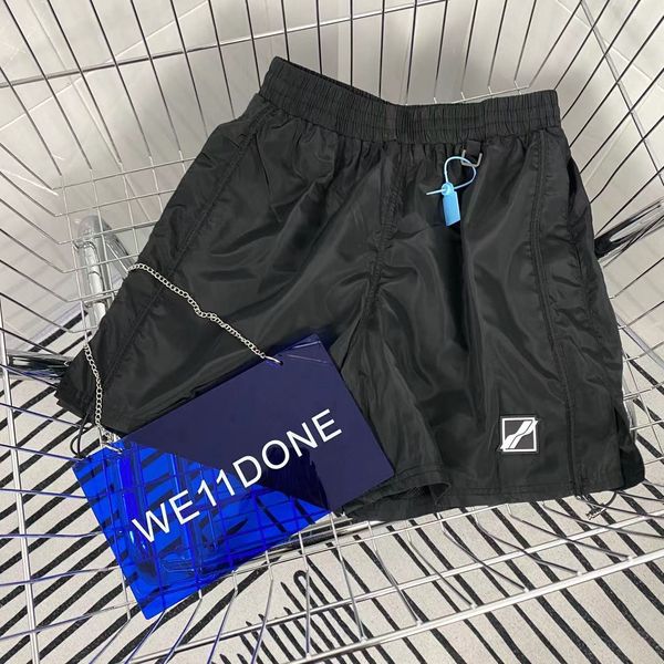 men's casual we11done shorts casual pants fashion brand welldone pants breathable new men and women with elastic waist elastic, White;black
men's casual we11done shorts casual pants fashion brand welldone pants breathable new men and women with elastic waist elastic, White;black