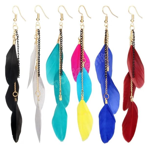 boho style women long feather pendant earring retro ethnic dangle earrings female summer beach hanging tassel earring jewelry, Silver
boho style women long feather pendant earring retro ethnic dangle earrings female summer beach hanging tassel earring jewelry, Silver