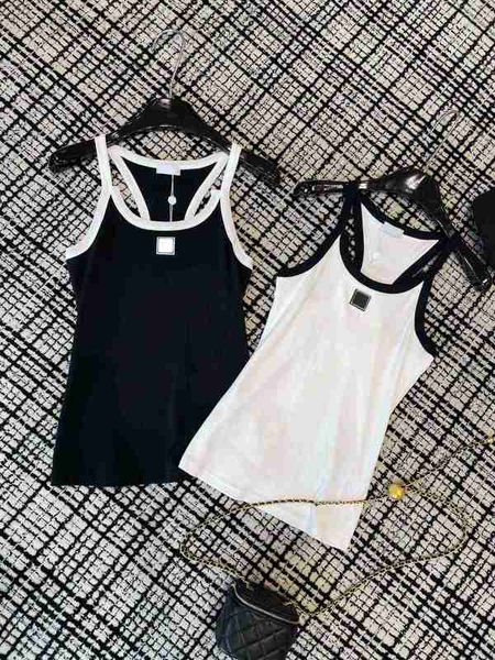 women's tanks & camis designer designer 2023 summer solid cotton fashion lady elegant sleeveless slim vest woman casual all match evd4, White
women's tanks & camis designer designer 2023 summer solid cotton fashion lady elegant sleeveless slim vest woman casual all match evd4, White