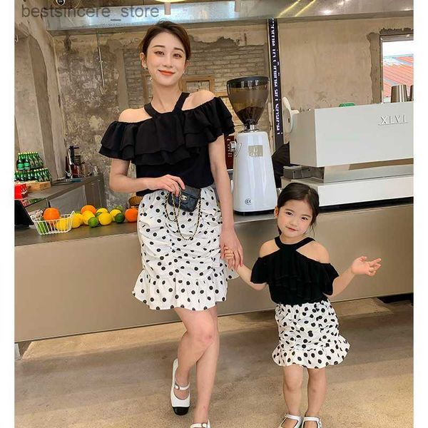 mother and daughter clothes sets baby girl t shirts and skirt two piece suits for women clothing 2022 summer parent-child outfit l230522, Blue
mother and daughter clothes sets baby girl t shirts and skirt two piece suits for women clothing 2022 summer parent-child outfit l230522, Blue