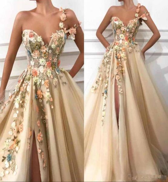 one shoulder tulle a line long prom dresses 3d floral lace applique beaded split floor length formal party evening dresses6282070, Black
one shoulder tulle a line long prom dresses 3d floral lace applique beaded split floor length formal party evening dresses6282070, Black