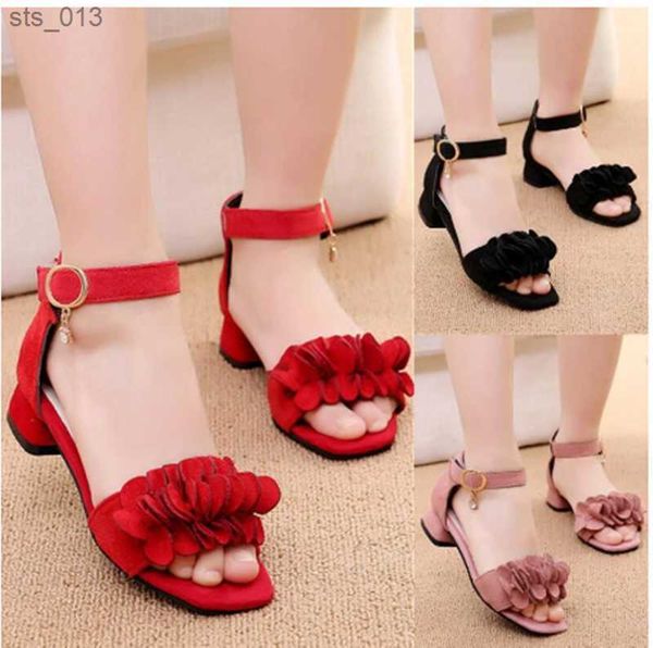 2023 summer kids leather girls wedding dress shoes children princess flower sandals for girls casual dance flat sandals l230518, Black;red
2023 summer kids leather girls wedding dress shoes children princess flower sandals for girls casual dance flat sandals l230518, Black;red