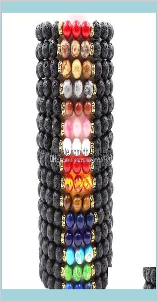 beaded strands jewelry drop delivery 2021 natural black lava stone tigers eye turquoise beads chakra essential oil diffuser bracel9461651
beaded strands jewelry drop delivery 2021 natural black lava stone tigers eye turquoise beads chakra essential oil diffuser bracel9461651