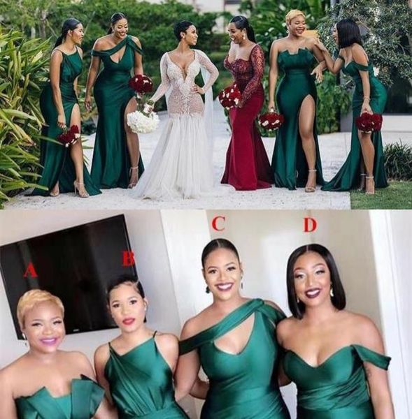 2023 dark green bridesmaid dresses african long side split for weddings mermaid floor length satin plus size formal maid of h5617520, White;pink
2023 dark green bridesmaid dresses african long side split for weddings mermaid floor length satin plus size formal maid of h5617520, White;pink