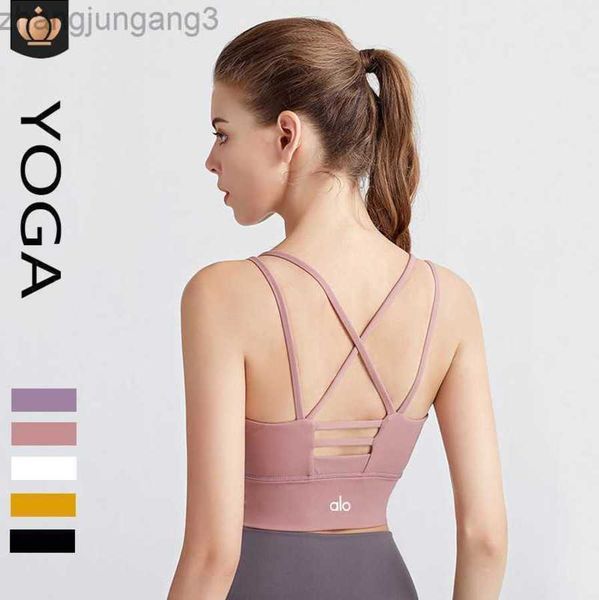 2023 desginer alo yoga tanksalobra naked cross back fitness strap shockproof gathering tank bra, White
2023 desginer alo yoga tanksalobra naked cross back fitness strap shockproof gathering tank bra, White