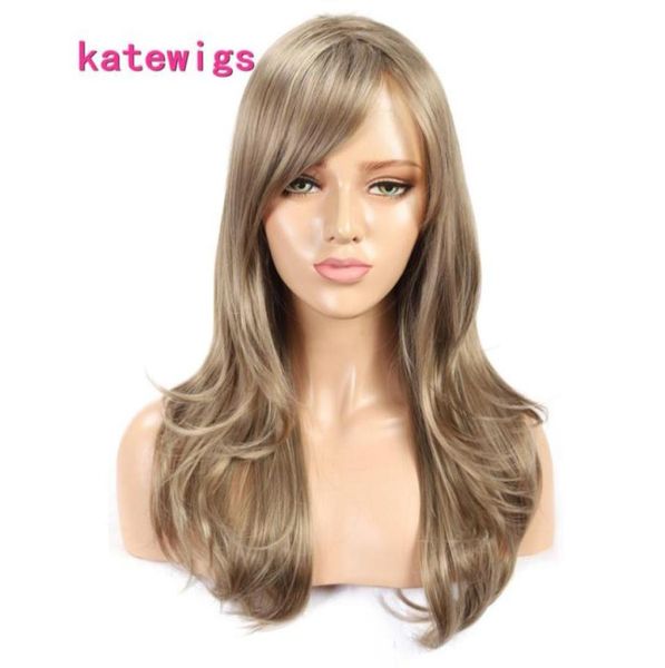 synthetic long blond wig blonde mix brown color natural wave wigs for women with bangs cosplay hair style64699116282705, Black
synthetic long blond wig blonde mix brown color natural wave wigs for women with bangs cosplay hair style64699116282705, Black