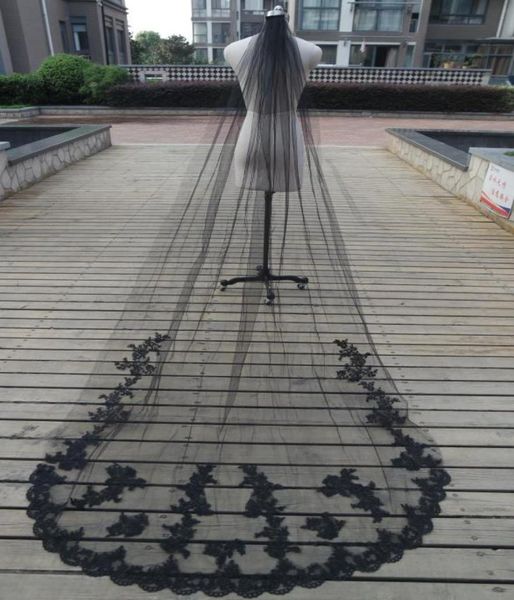 black white ivory cathedral length wedding veils lace edge one layer bridal veil custom made wedding accessories 177066
black white ivory cathedral length wedding veils lace edge one layer bridal veil custom made wedding accessories 177066