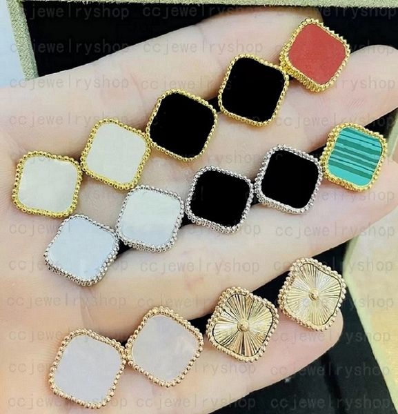 vintage design four leaf clover-cleef charm stud earrings back mother-of-pearl van 18k gold green flower for girls valentine's mother&#, Golden
vintage design four leaf clover-cleef charm stud earrings back mother-of-pearl van 18k gold green flower for girls valentine's mother&#, Golden