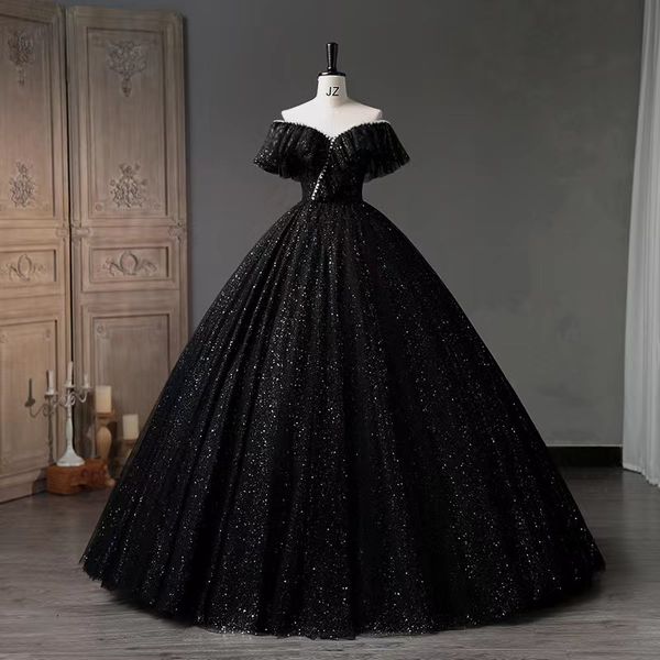 elegant black princess gown mother of the bride dresses a line sequined bling appliques long groom godmother evening dresses for wed party v, Black;red
elegant black princess gown mother of the bride dresses a line sequined bling appliques long groom godmother evening dresses for wed party v, Black;red