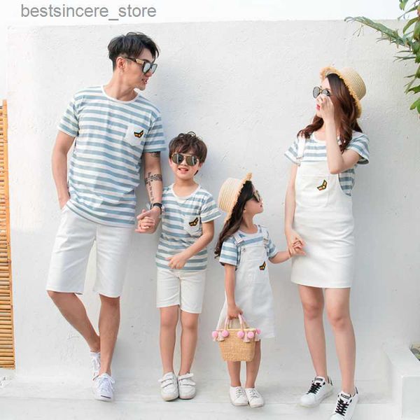 parent child matching suits for the whole family clothing father son set clothes mother daughter summer dress two piece outfits l230522, Blue
parent child matching suits for the whole family clothing father son set clothes mother daughter summer dress two piece outfits l230522, Blue