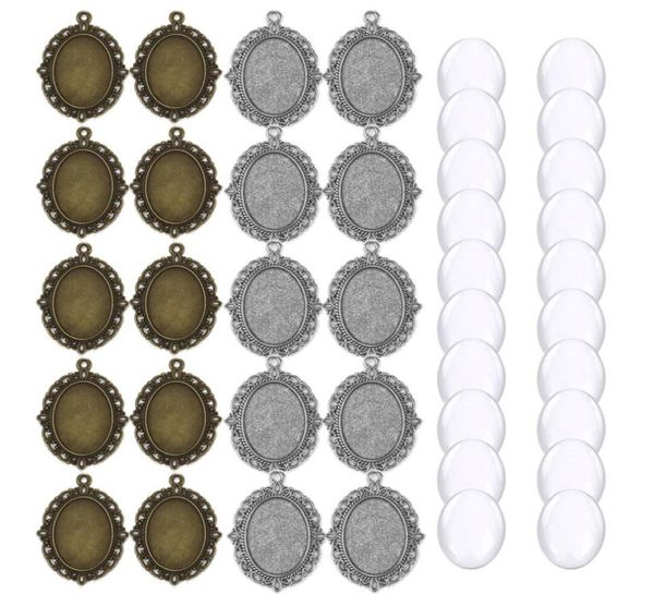 jewelry makingjewelry findings components 40pcs oval pendant base setting glass cabochons 18x25mm cameo for diy jewelry making pen1967004, Blue;slivery
jewelry makingjewelry findings components 40pcs oval pendant base setting glass cabochons 18x25mm cameo for diy jewelry making pen1967004, Blue;slivery
