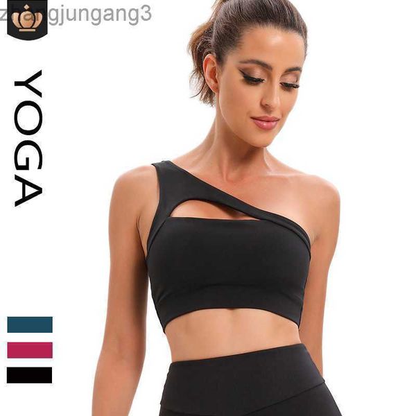 desginer alo yoga tanksbra style hollow out one shoulder tank women's naked beauty back shockproof fitness bra, White
desginer alo yoga tanksbra style hollow out one shoulder tank women's naked beauty back shockproof fitness bra, White