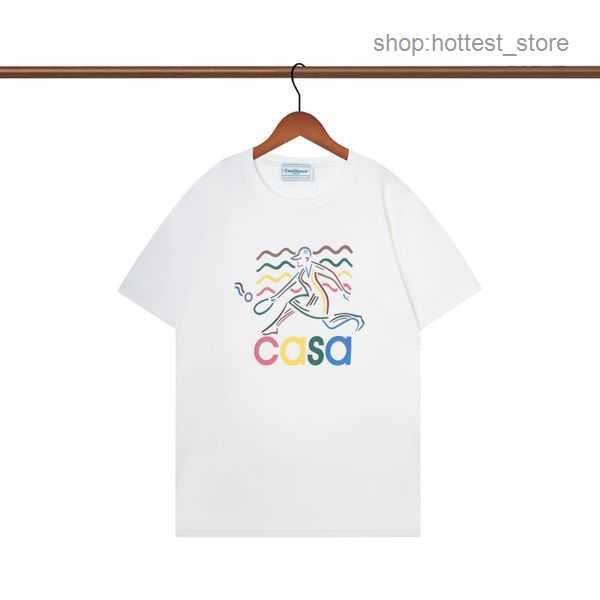 2023 casablanca t shirt mens t-shirts womens designer shirts short sleeves luxury brand clothes summer leisure breathable printed clothing 3, White;black
2023 casablanca t shirt mens t-shirts womens designer shirts short sleeves luxury brand clothes summer leisure breathable printed clothing 3, White;black
