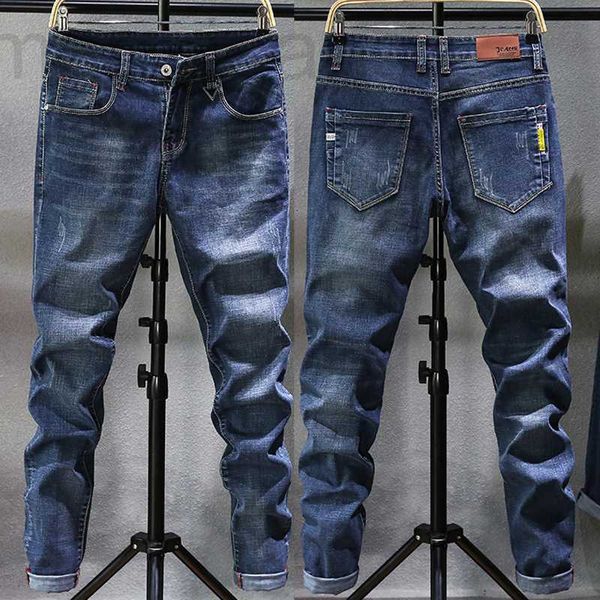 men's jeans designer 2022 spring and autumn new fashion brand slim fit versatile elastic feet mesh red korean long pants 0wuv, Blue
men's jeans designer 2022 spring and autumn new fashion brand slim fit versatile elastic feet mesh red korean long pants 0wuv, Blue