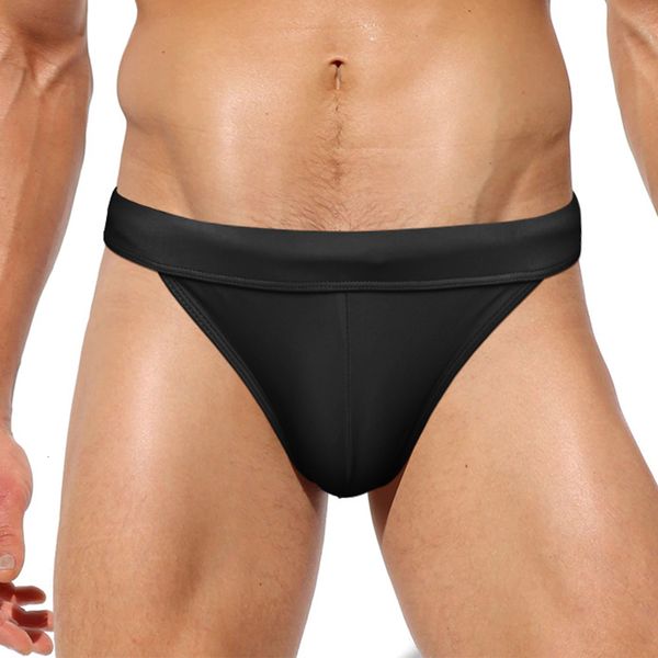 men's swimwear high fork men swimming trunks triangle swimsuit solid color beach bikini big pouchcup gstring thongs shorts 230630
men's swimwear high fork men swimming trunks triangle swimsuit solid color beach bikini big pouchcup gstring thongs shorts 230630