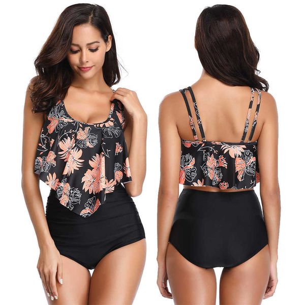 women's swimwear high waist bikini floral swimwear women korean spring summer 2019 ruffly g cup plus size bikini 2xl swimsuit for fat b, White;black
women's swimwear high waist bikini floral swimwear women korean spring summer 2019 ruffly g cup plus size bikini 2xl swimsuit for fat b, White;black