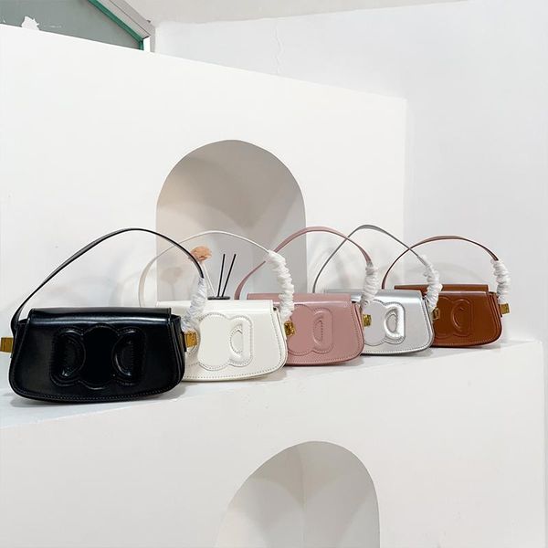 silver design crossbody shoulder bags girls underarm handbaags purses saddle small fashion luxury women totes genuine leather with box
silver design crossbody shoulder bags girls underarm handbaags purses saddle small fashion luxury women totes genuine leather with box